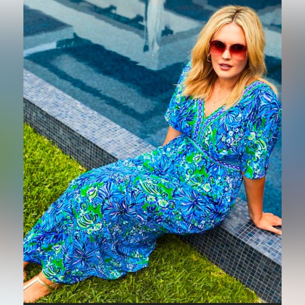 Lilly Pulitzer Addison Maxi Dress Size 6 NWT